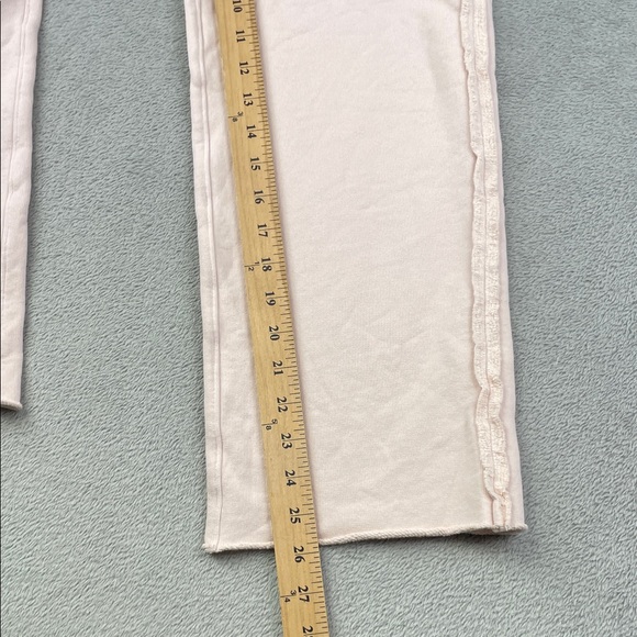 NEW Frank & Eileen XS 100% Cotton Bella Women's Pink Wide Leg Pants, Made in USA - Picture 5 of 12